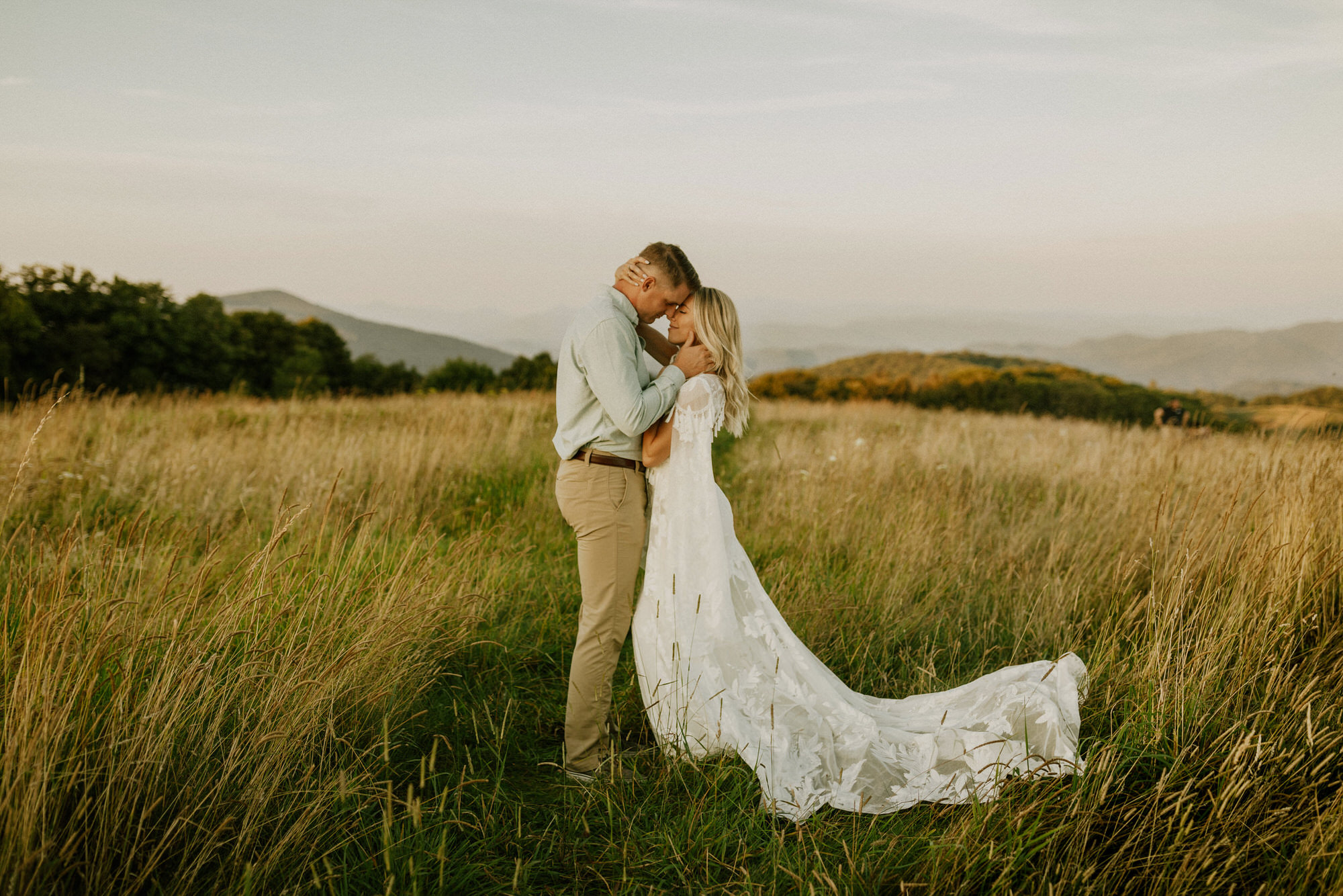 North Carolina Mountains Elopement Photography Shoot, by traveling wedding and elopement photographer Katie Bertagnolli
