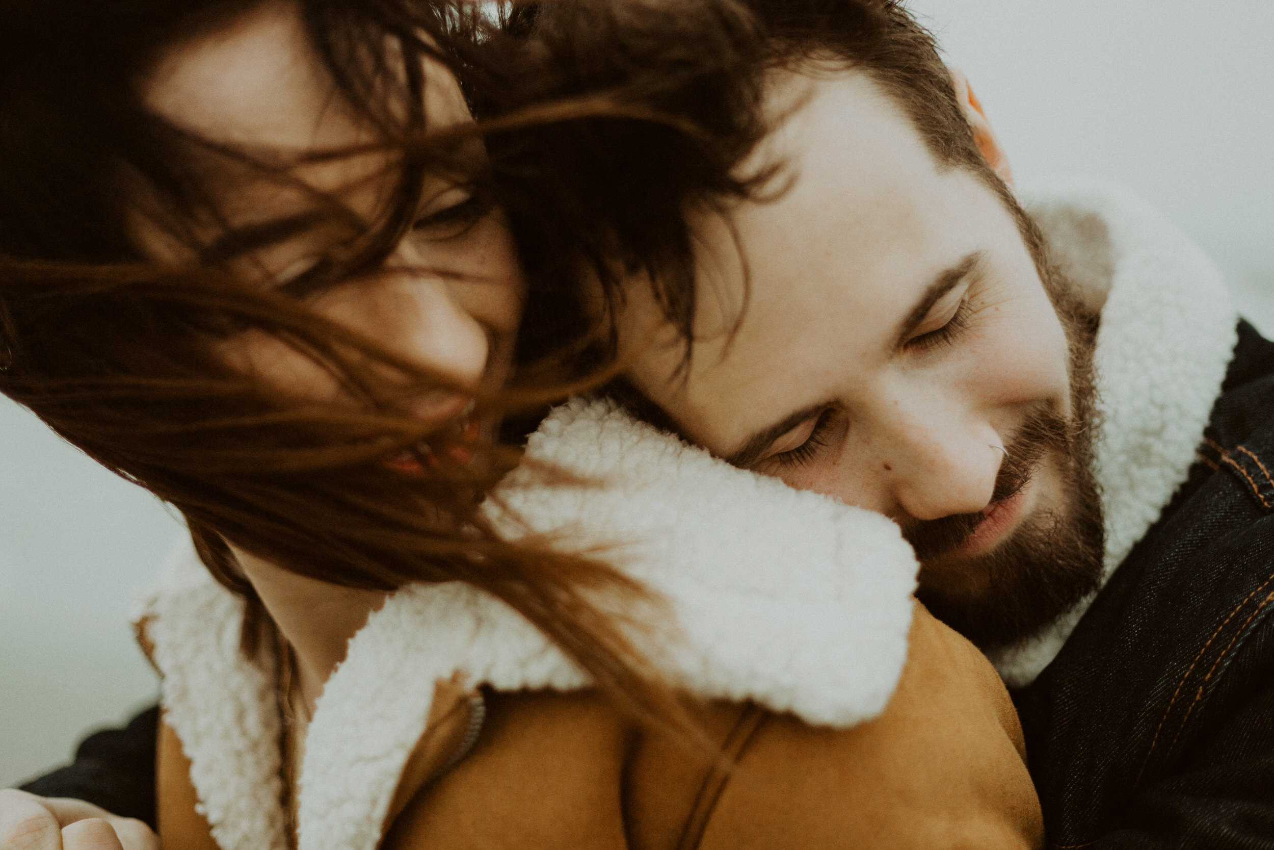 Cannon Beach, Oregon Engagement Couple Photo Session by Traveling Elopement and Wedding Photographer, Katie Bertagnolli