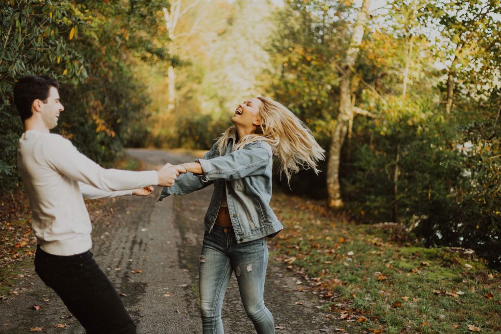 South Carolina Mountains Couple Engagement Photography Shoot, by traveling wedding and elopement photographer Katie Bertagnolli