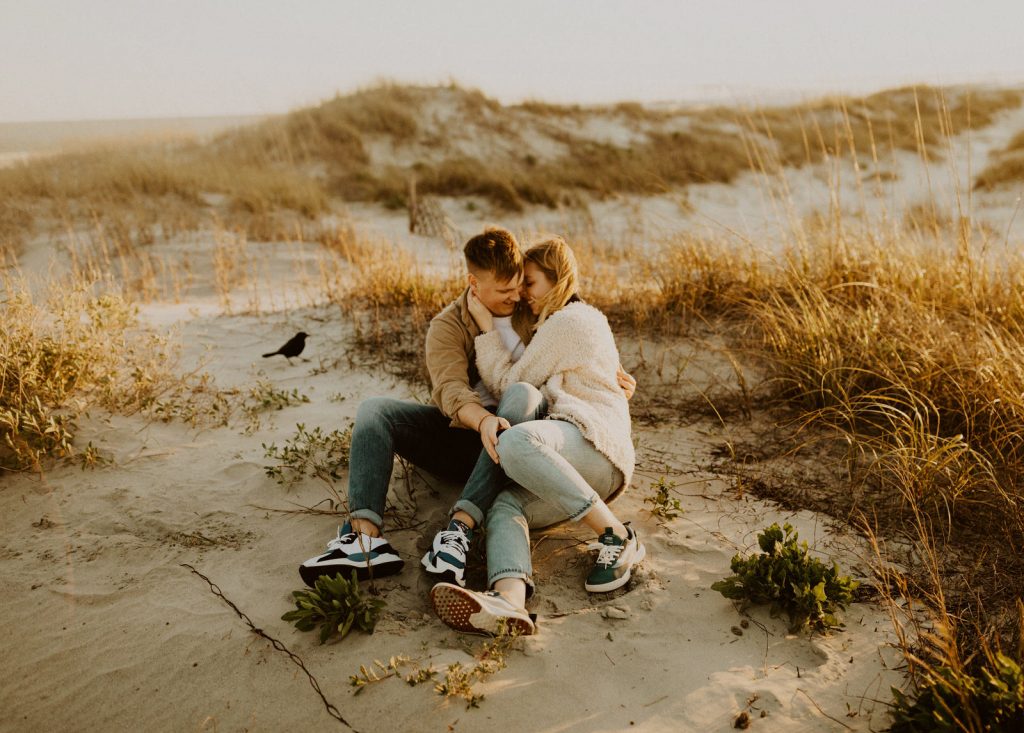 Couples Photo Shoot on the beach in San Diego, California