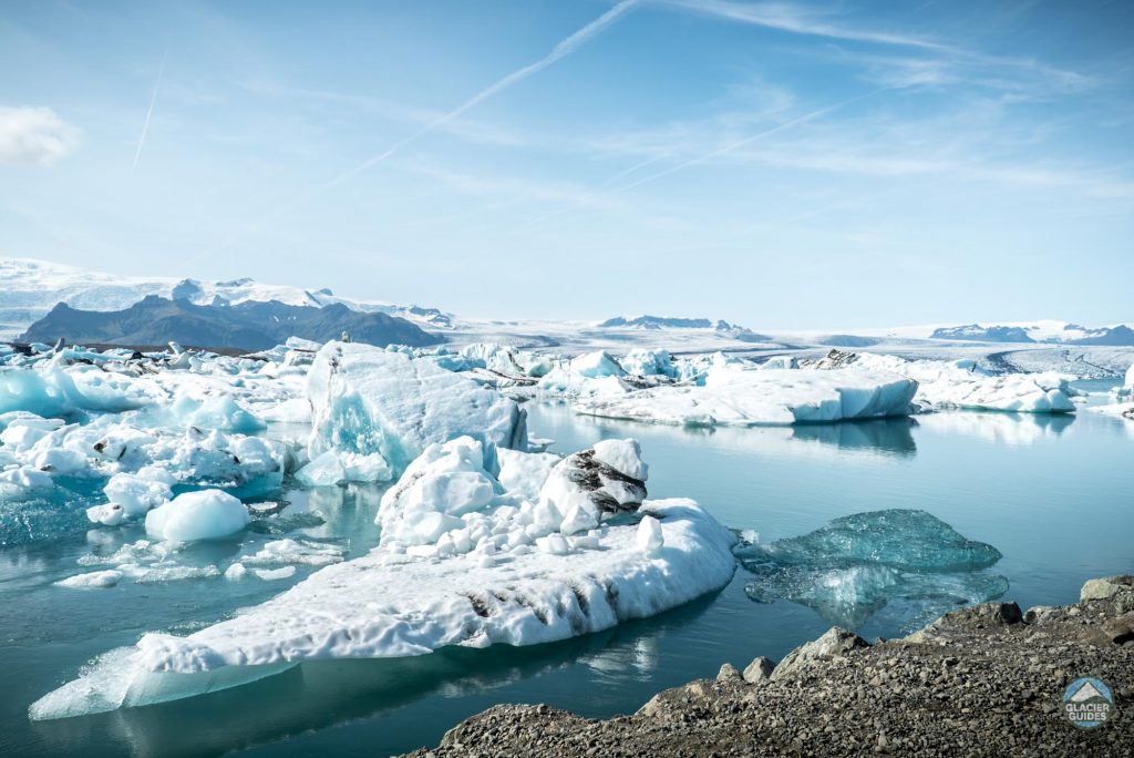 Jökulsárlón glacier southern iceland