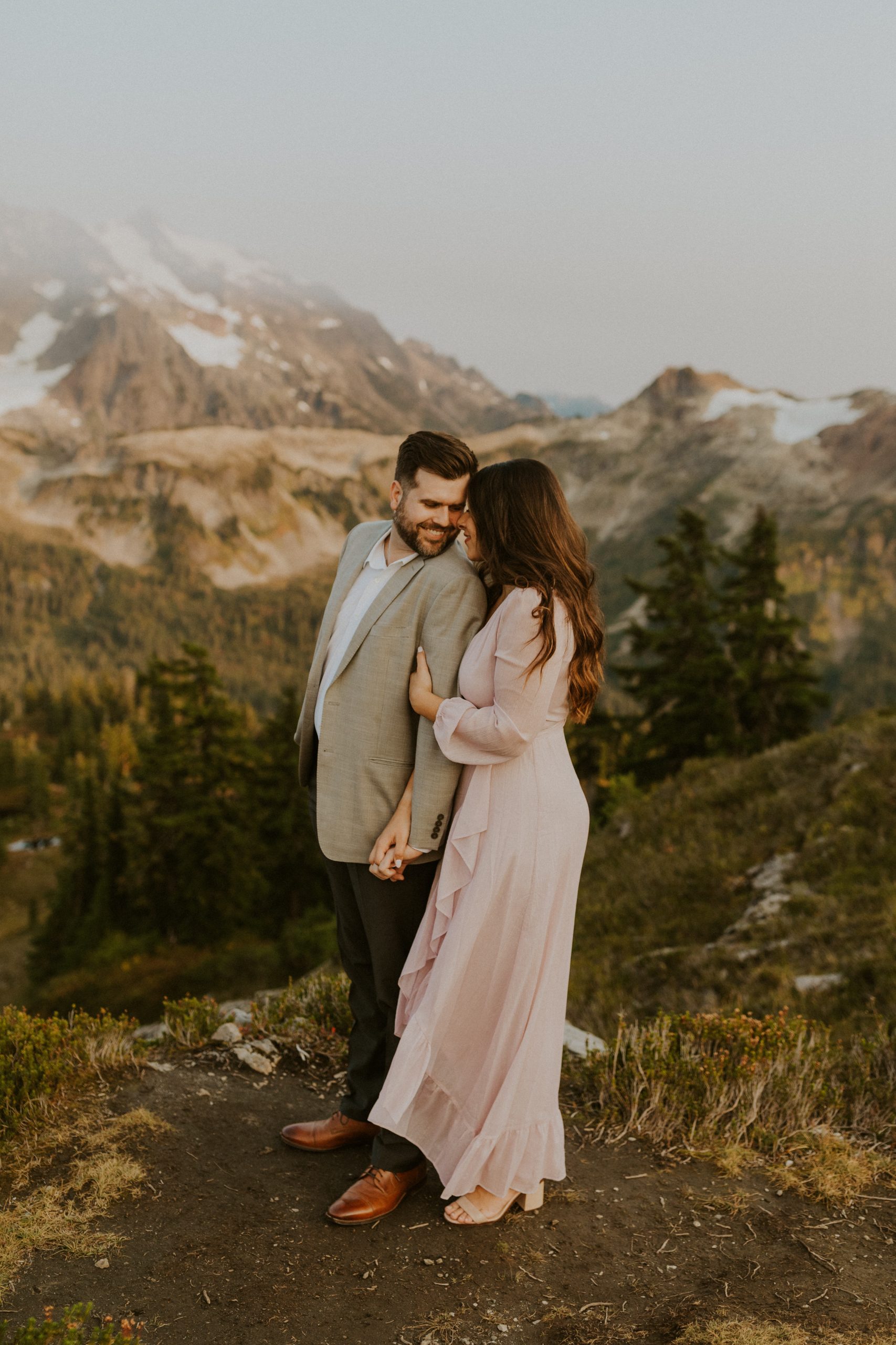 north cascades engagement photo session — Washington wedding & elopement photographer
