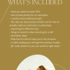 what's included in the gif guide